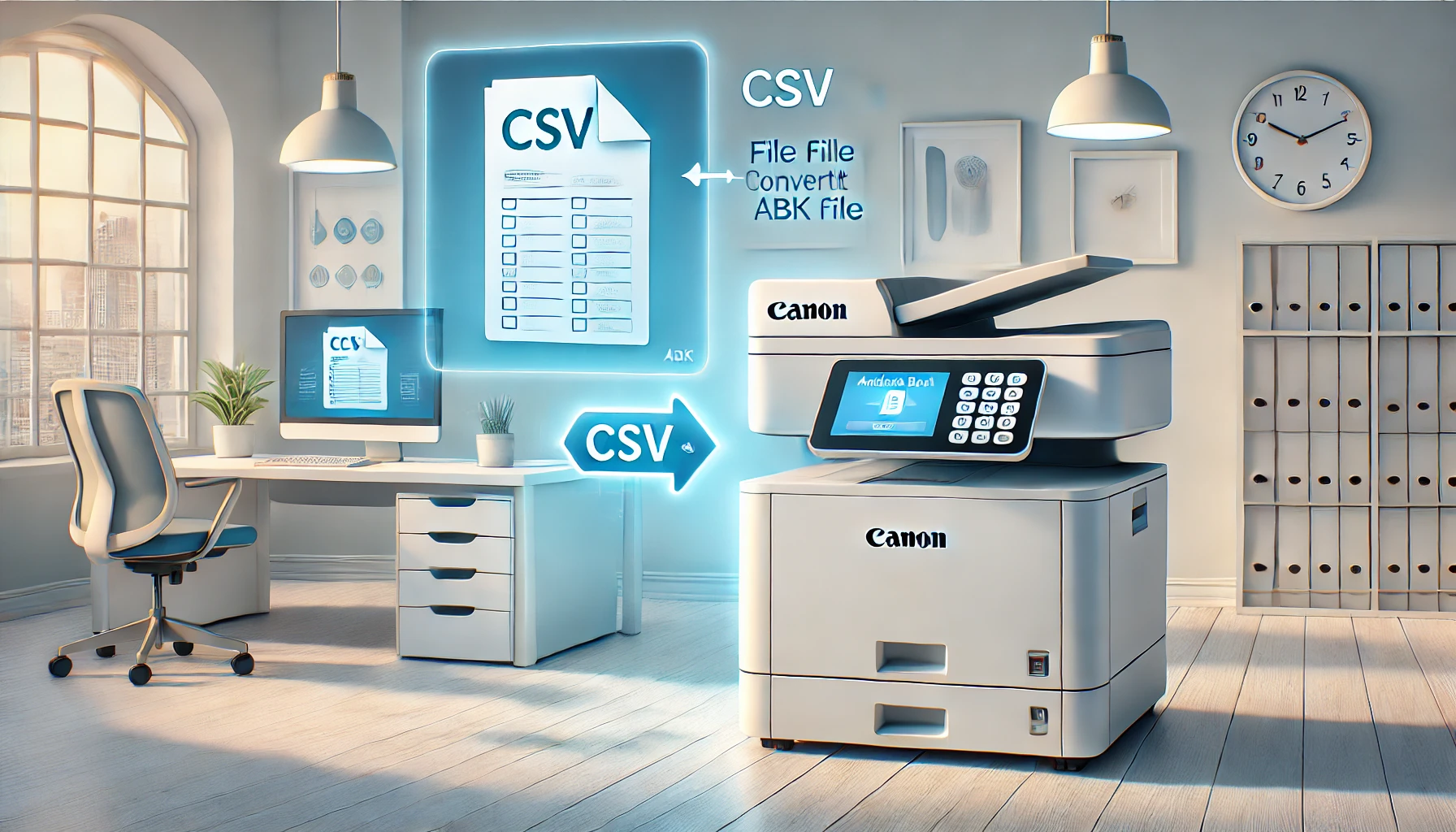 Canon CSV till ABK